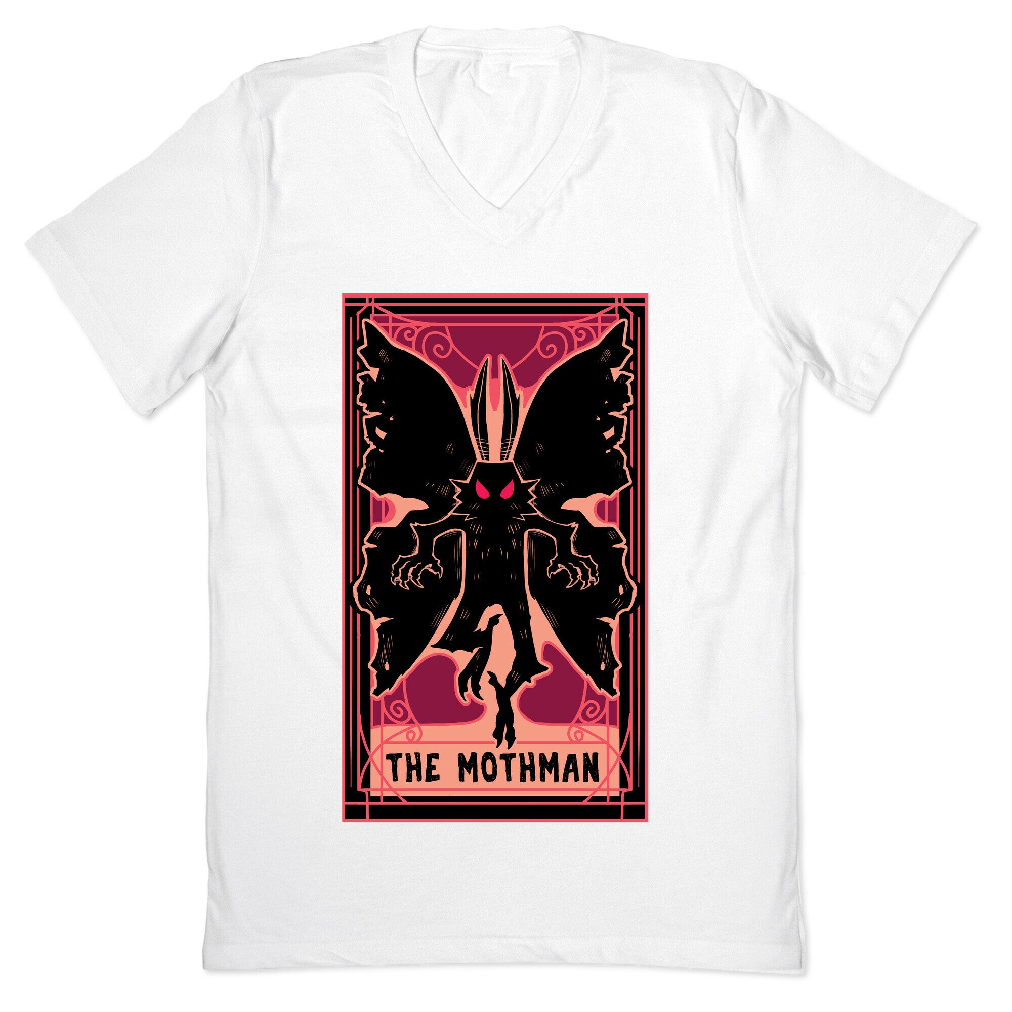 The Mothman Tarot V-Neck